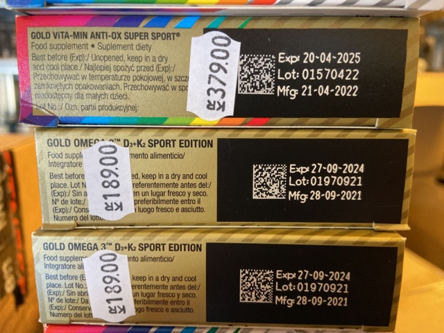 946515-196 Large batch of nutritional supplements for strength-oriented sports