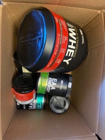 946515-198 Large batch of nutritional supplements for strength-oriented sports