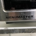 777105-4 Restaurant micro Menumaster. Tested, works