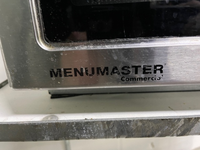 777105-4 Restaurant micro Menumaster. Tested, works
