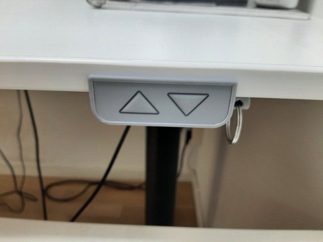 920905-12 Office furniture (elevating/lowering desk & office chairs, monitor, etc.)