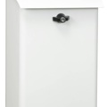 974009-1 MEFA mailbox Round, white (58) - Shipping included