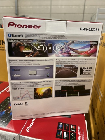 921775-5 Bluetooth car stereo Pioneer DMH-G220BT, a total of 51 units