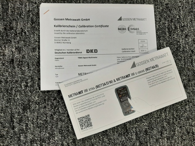 920959-9 Multimeter, Gossen Metrawatt IM XTRA