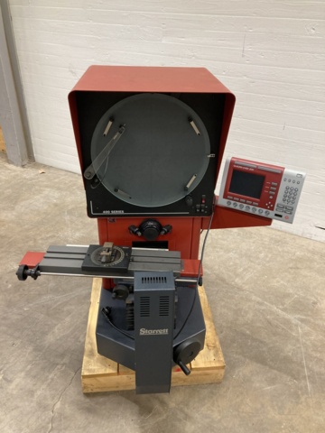 972061-4 Profile projector Starrett HB400 with Quadra-Chek 200 digital