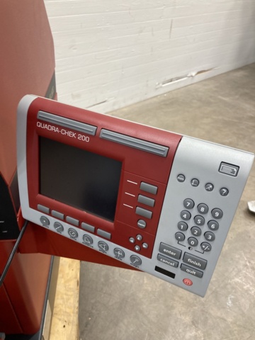 972061-7 Profile projector Starrett HB400 with Quadra-Chek 200 digital