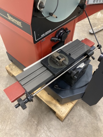 972061-9 Profile projector Starrett HB400 with Quadra-Chek 200 digital