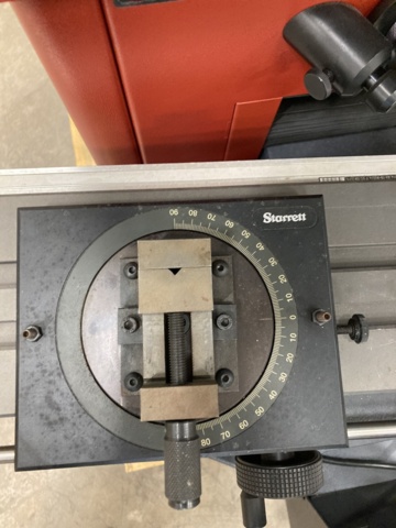 972061-11 Profile projector Starrett HB400 with Quadra-Chek 200 digital