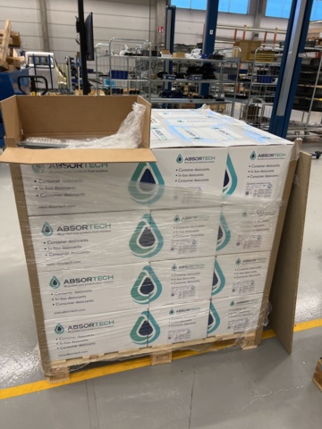 921798-1 Dehumidifier Absorgel Hanging-X, 1 kg, 32 boxes