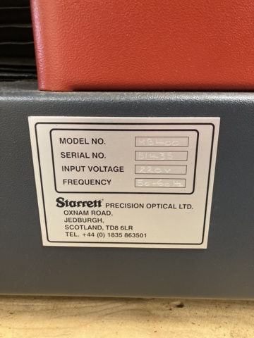 972061-14 Profile projector Starrett HB400 with Quadra-Chek 200 digital