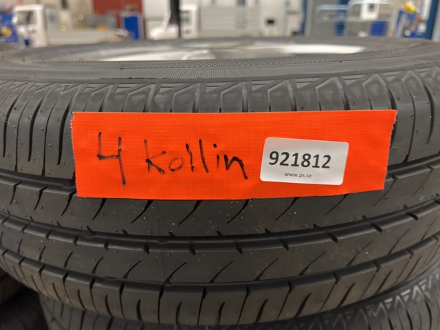 921812-9 4 pallets with tires, rims and axles