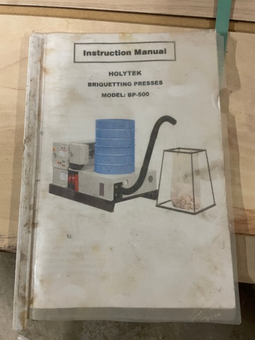 974563-9 Briquetting machine Holytek BP-500