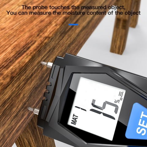 974580-7 Pliers ammeter + moisture detector + non-contact thermometer, + electronic spirit level