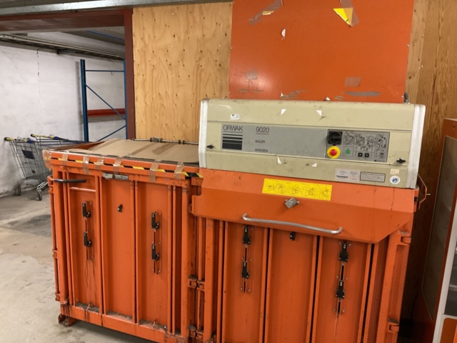 961169-3 Compactor / baler ORWAK 9020