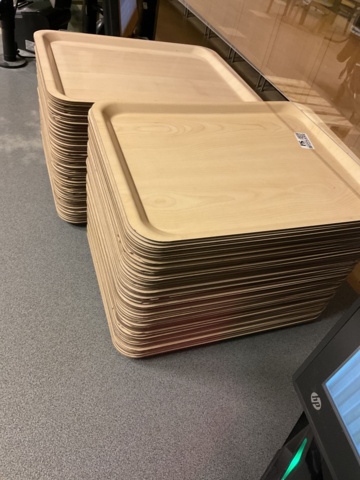961225-5 Cafe trays