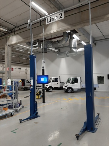 920844-3 Two post lift, Nussbaum 2.30 SL, 3T -2019 #2