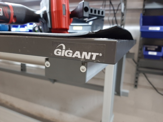 920875-10 Raised/retractable workbench with tool boards, lighting and contents x2