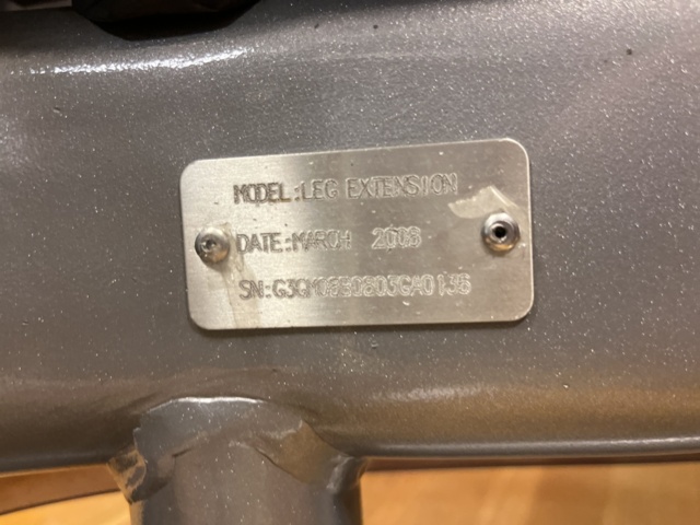 962356-9 Matrix exercise machine