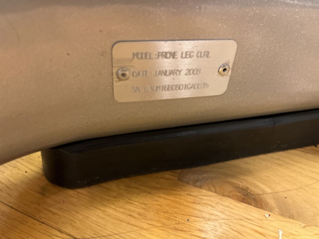 962358-9 Matrix Prone Leg Curl