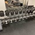 962366-2 Dumbbell rack incl. weights Matrix