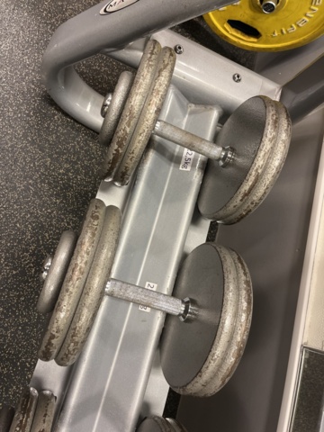 962366-14 Dumbbell rack incl. weights Matrix