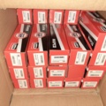 920897-6 9 shelf sections with a large assortment of new spare parts and various components