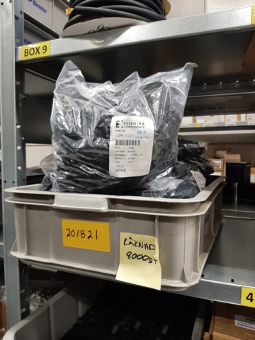 920897-8 9 shelf sections with a large assortment of new spare parts and various components
