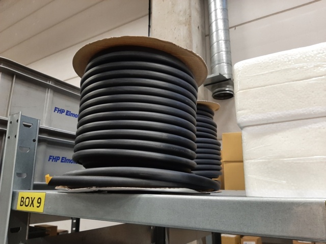920897-9 9 shelf sections with a large assortment of new spare parts and various components
