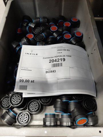 920897-12 9 shelf sections with a large assortment of new spare parts and various components