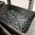 920897-21 9 shelf sections with a large assortment of new spare parts and various components