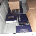 920897-29 9 shelf sections with a large assortment of new spare parts and various components