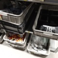 920897-32 9 shelf sections with a large assortment of new spare parts and various components