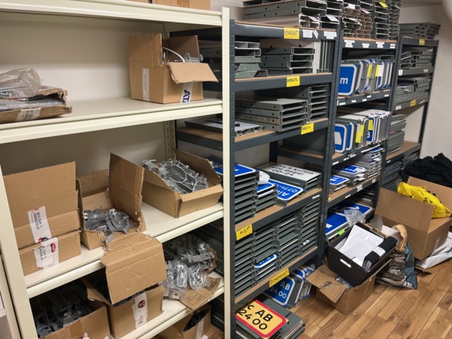 962403-2 Warehouse with parking signs