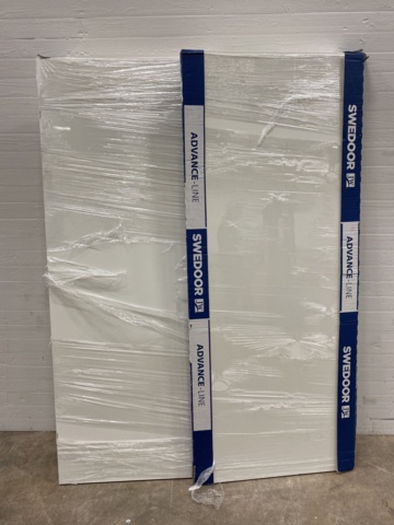 939959-1 2 internal doors Swedoor Stable Effect H500 White 825X1940