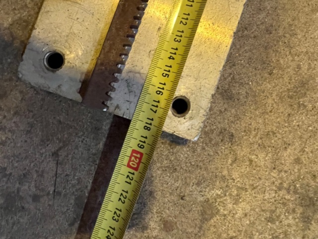 814822-7 Rails / rails for welding, Bug-o system