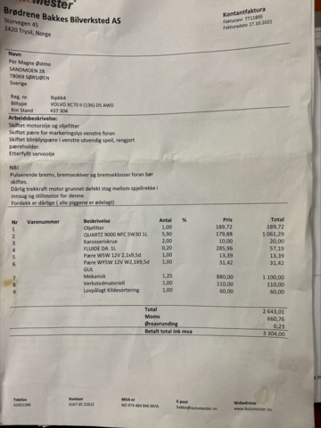 896971-26 Volvo XC70 D5 AWD - 2009