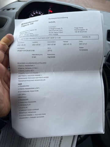 814826-30 Peugeot Partner Increased Payload 1.5 BlueHDi - 2021