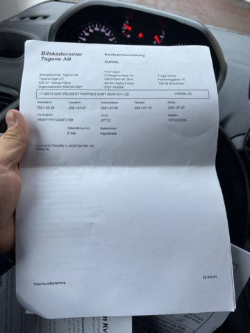 814826-32 Peugeot Partner Increased Payload 1.5 BlueHDi - 2021