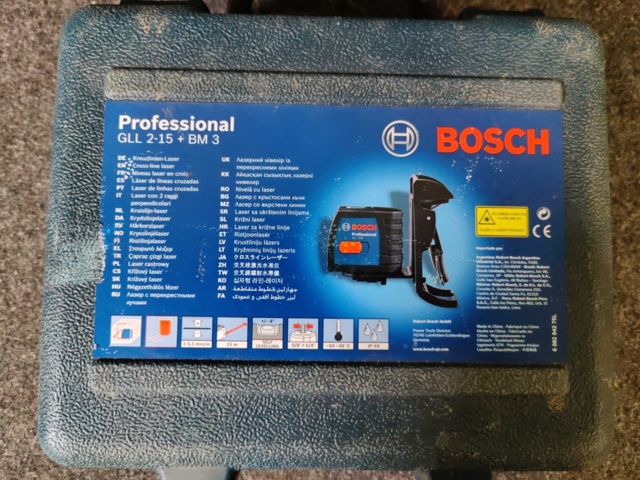 973854-9 Cross hair laser Bosch GLL 2-15 + BM3