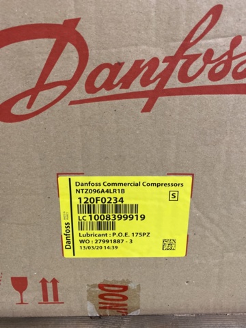 975439-2 Compressor Danfoss NTZ096