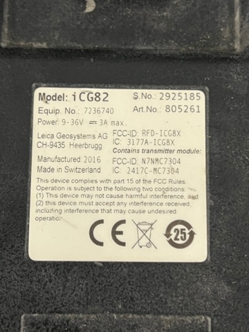 946879-8 GPS System for excavator Leica ICON