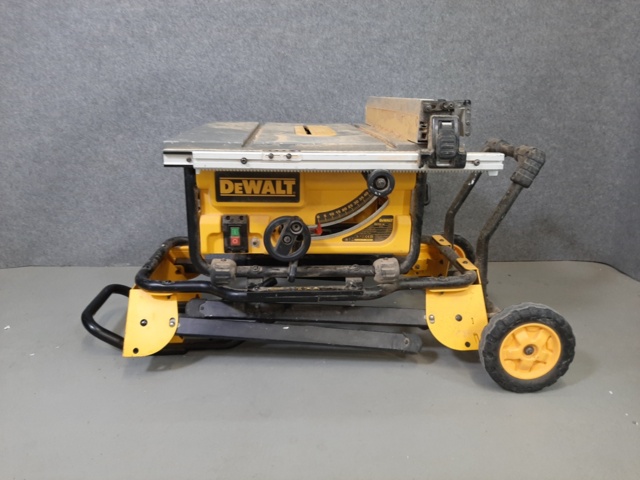 920972-2 Table saw & transport stand, DeWalt DW745-QS & DWE74911-XJ