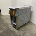 777155-1 New storage bench with drawer including floor stand. Mareno.