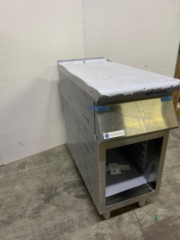 777155-2 New storage bench with drawer including floor stand. Mareno.