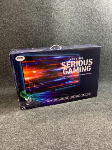 975151-3 27" QHD gaming monitor with 1ms response time & 165Hz Mission SG MF27165QHD