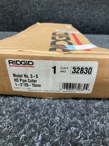 974902-3 Pipe cutter Ridgid 3S 32830 25-75 mm