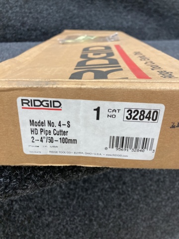974906-3 Pipe cutter Ridgid 4S 32840 50-100 mm