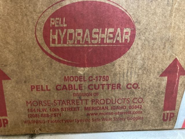 976037-3 Hydraulisk kabelklipp Pell Hydrashear C-1750