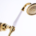 976575-5 Retro Shower set gold - sw1302 - Shipping included