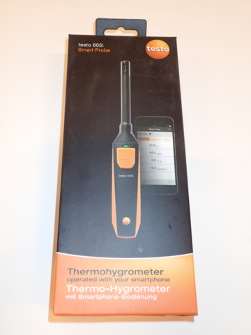 976788-10 Humidity and temperature meter Testo 605i Smart Probe (new in packaging)